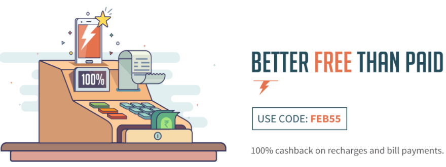 Freecharge cashback coupons